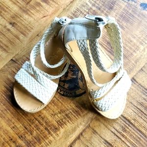 Cynthia Rowley Girls White Sandals Size 7